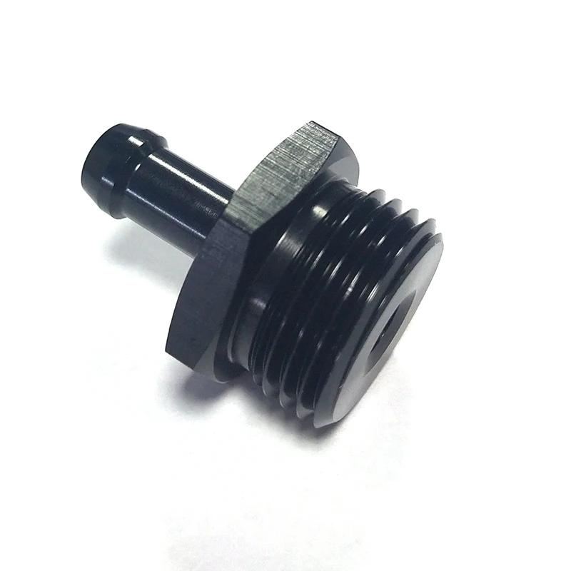 Adaptador AN10 ORB a espiga 5/16 para bomba y regulador de presión - imagen 3
