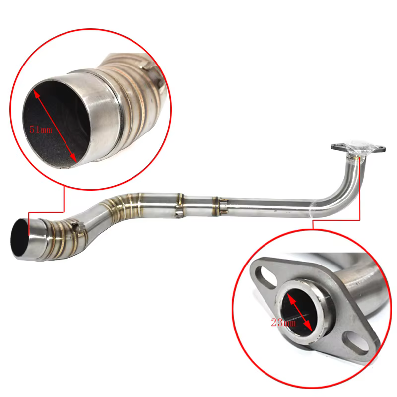 Tubo de escape Slip-on para Yamaha NMAX 125 y NMAX 155