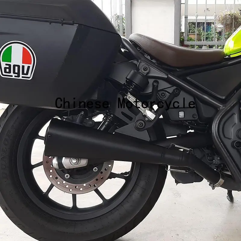 Sistema de escape Honda Rebel 500 2017-2020 en acero inoxidable - imagen 4