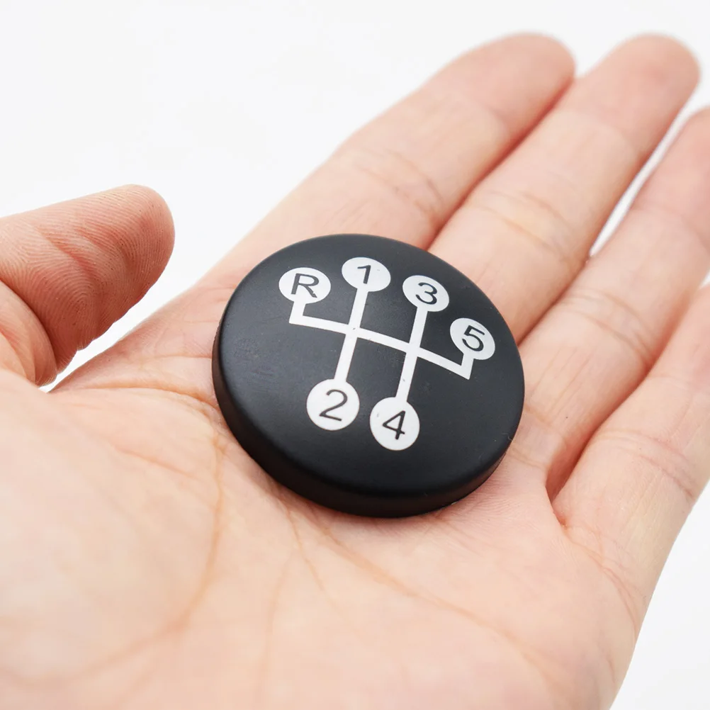 5 velocidad perilla del engranaje de Cap Decal ajuste Placa de inserción para Opel / Vauxhall Astra Corsa Meriva Tigra Vectra Zafira COMBO C - imagen 5