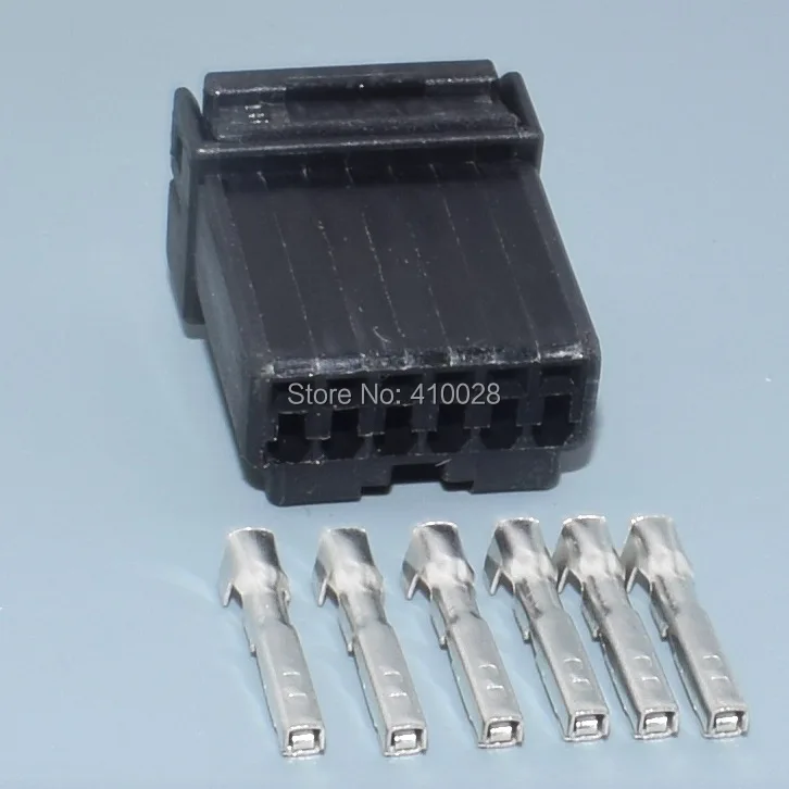 Shhworldsea carcasa conector eléctrico 6 pines 1,2 mm sin sellar 175507 - imagen 4