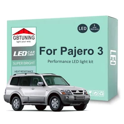 Kit bombillas LED interior CANBUS para Mitsubishi Pajero III