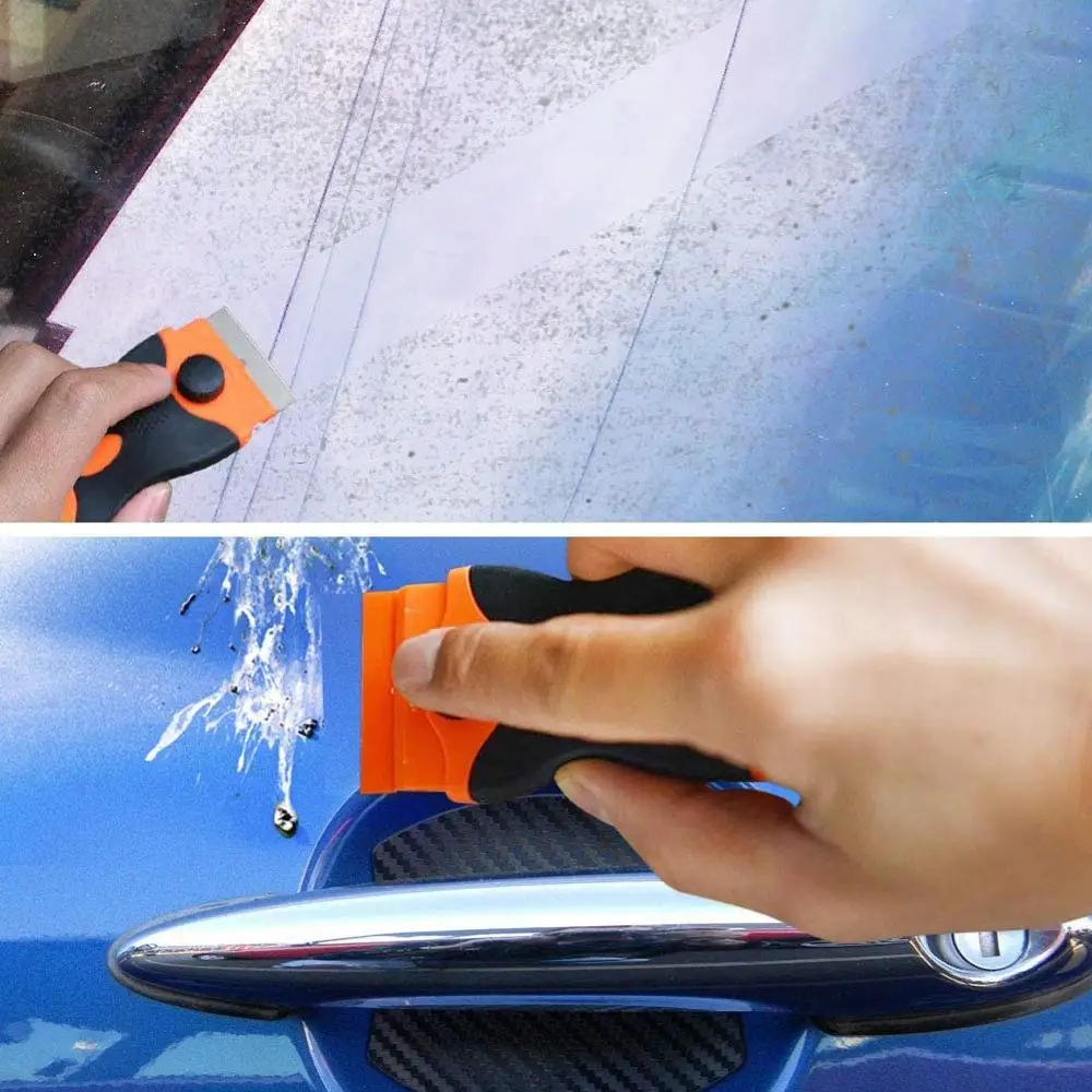 Raspador cerámico para vinilo y pegamento – limpiavidrios coche