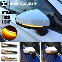 Intermitente dinámico LED de espejo para Audi A3 8V S3 RS3