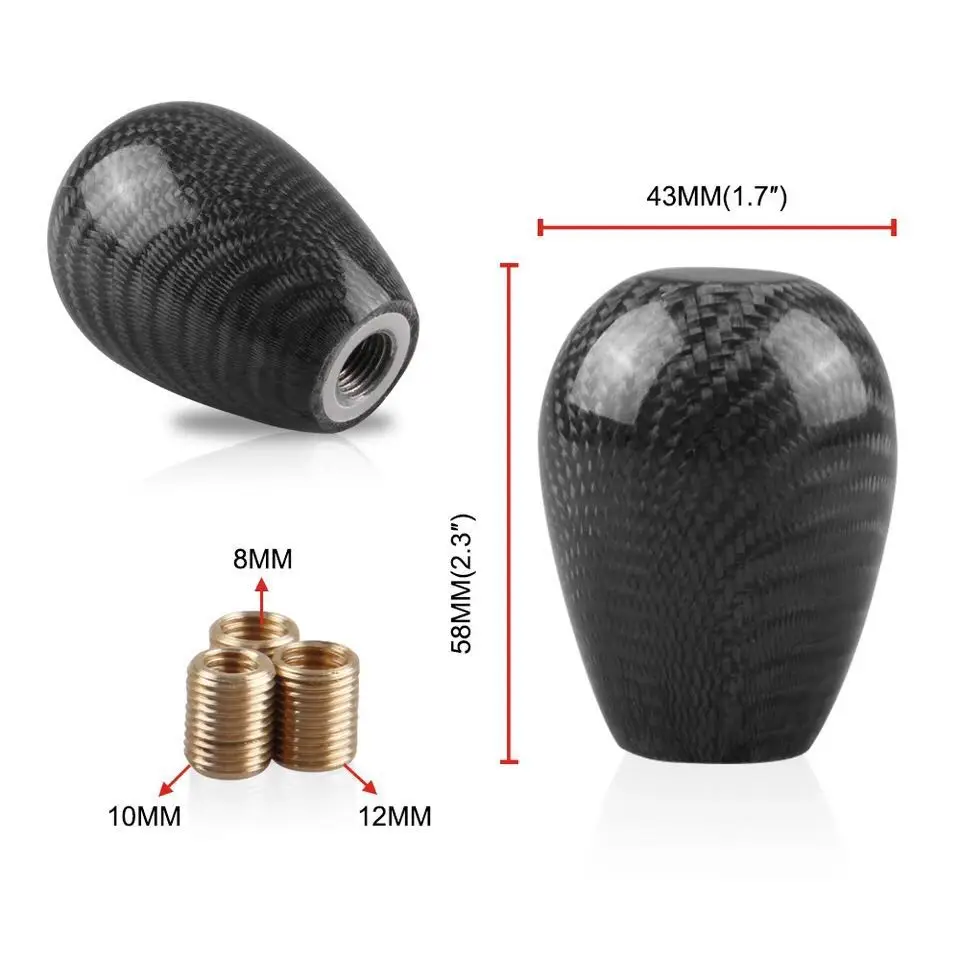 Pomo de cambio fibra de carbono JDM – Honda, Toyota, Acura y Lexus - imagen 3