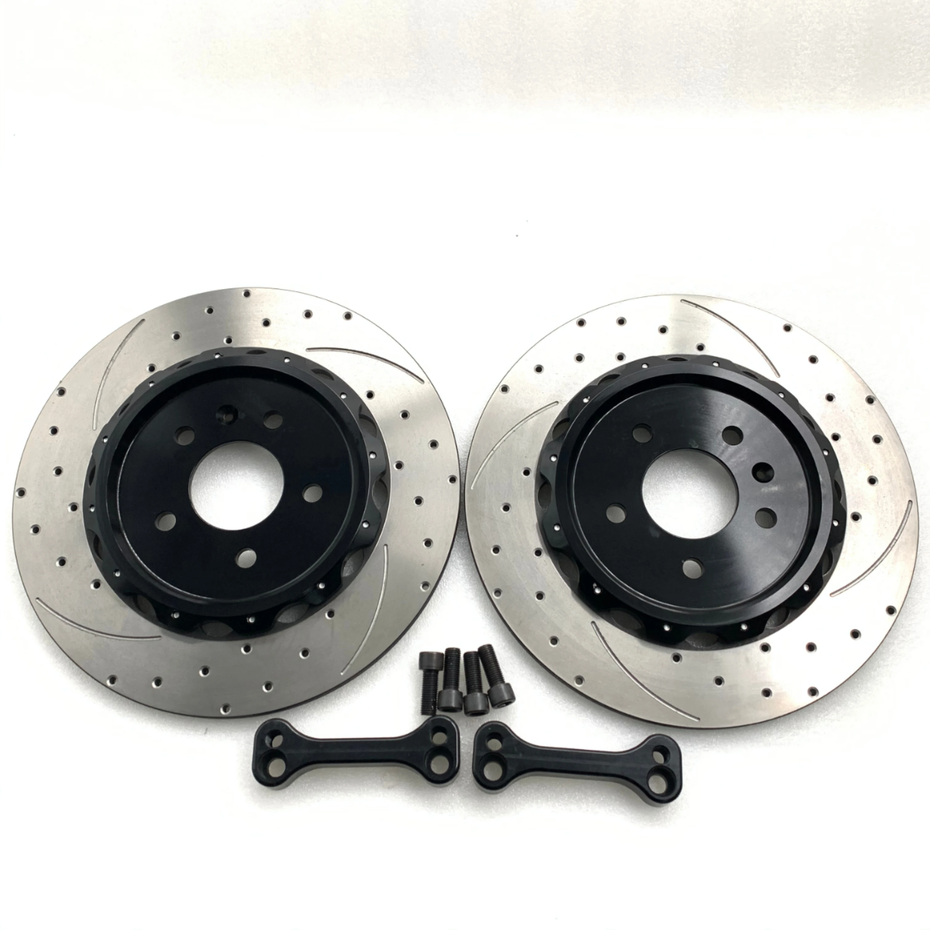 Jekit Disco de freno trasero 410x28mm para Tesla Model S Plaid 2021 - imagen 2
