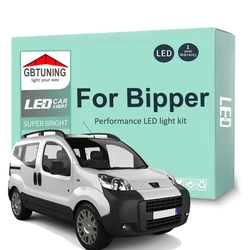 Bombillas LED de interior Canbus para Peugeot Bipper 2008-2018