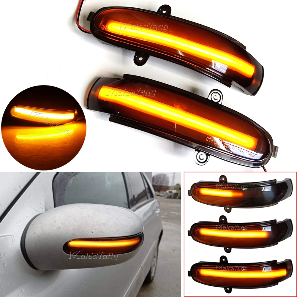 Intermitente espejo lateral LED – Mercedes Clase C W203 (2001-2007) - imagen 2