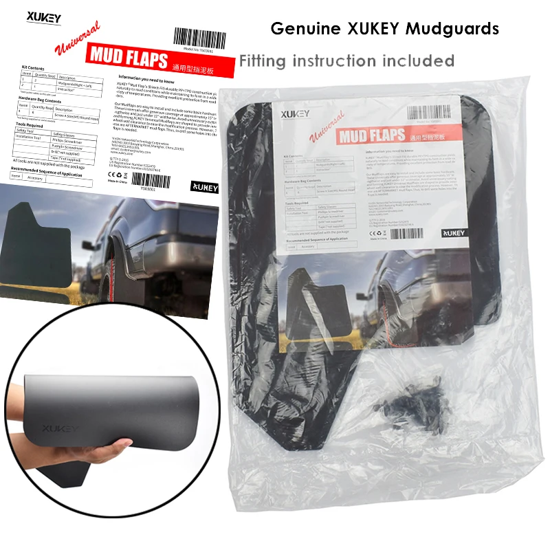 Kit Guardabarros Universales Rally Sport Delanteros Traseros - imagen 3