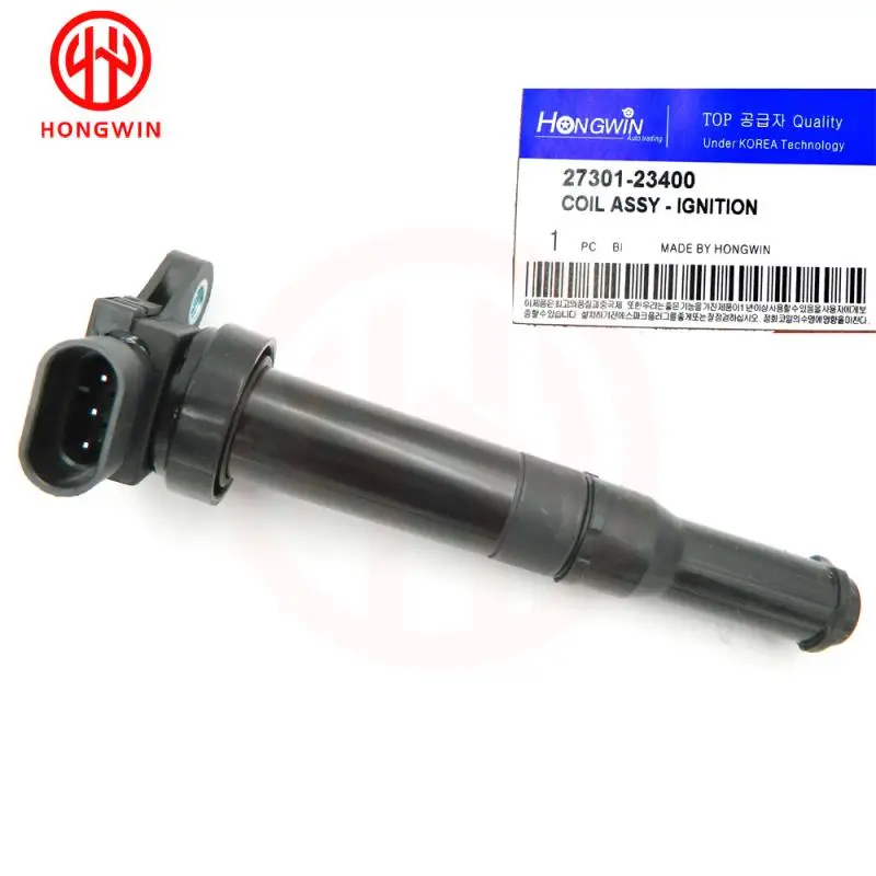 Genuino No. :27301 23400 Bobina de encendido compatible con HHyundai Sonata Ef Kia Carens Clarus Shuma KIA Optima, XTREK, 2730123400, 27301-23400 - imagen 2