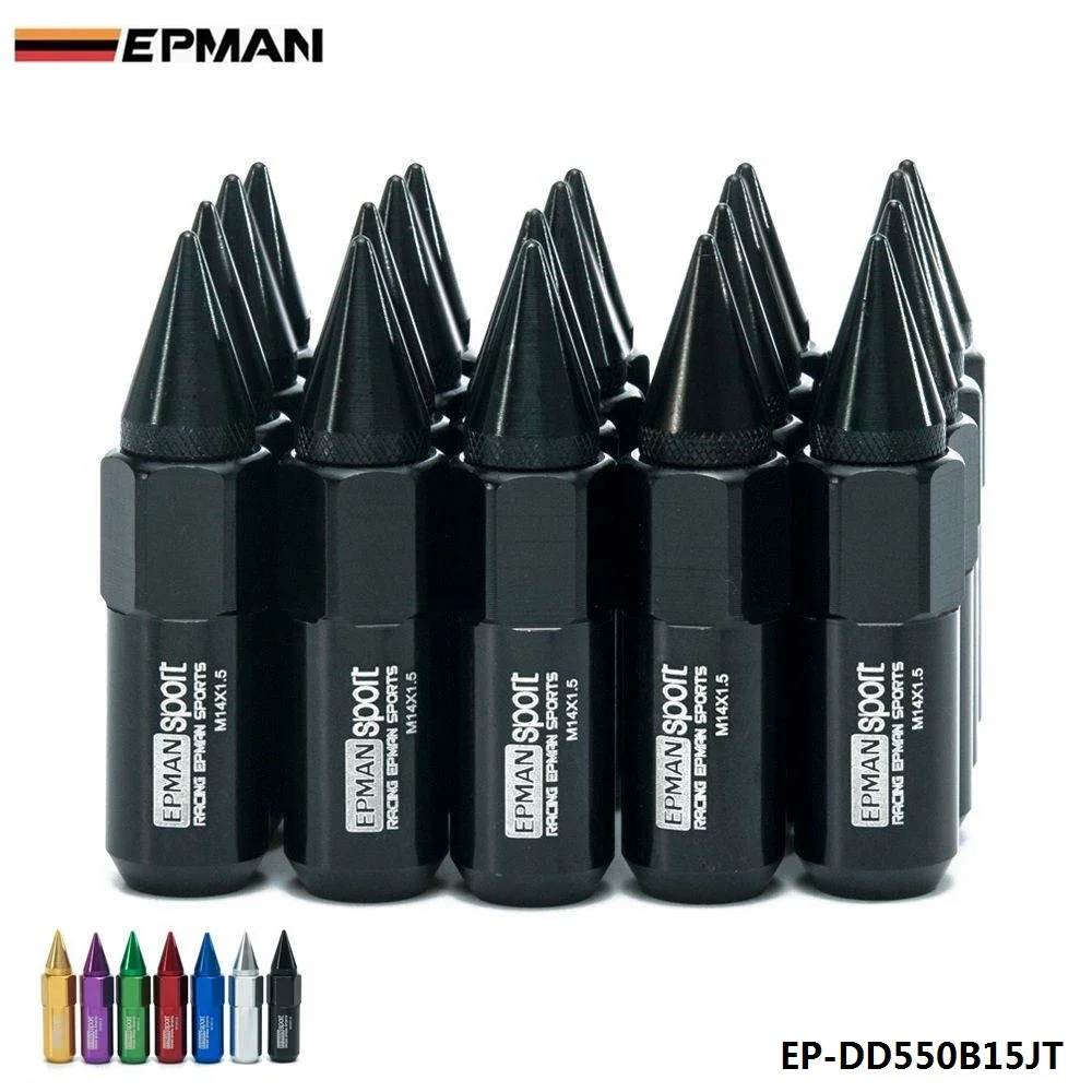 Tuercas Llanta Tuning Aluminio EP-DD550B15JT – M14x1.5 60 mm Puntiagudas