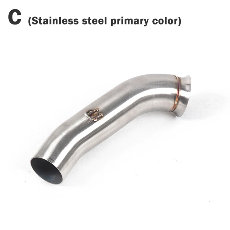 Tubo de conexión medio de acero inoxidable para KTM