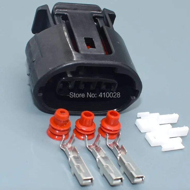 Conector gris automotriz Shhworldsea de 3 pines
