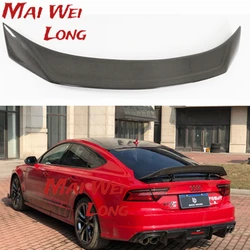 Alerón trasero fibra de carbono estilo R Audi A7 S7 RS7