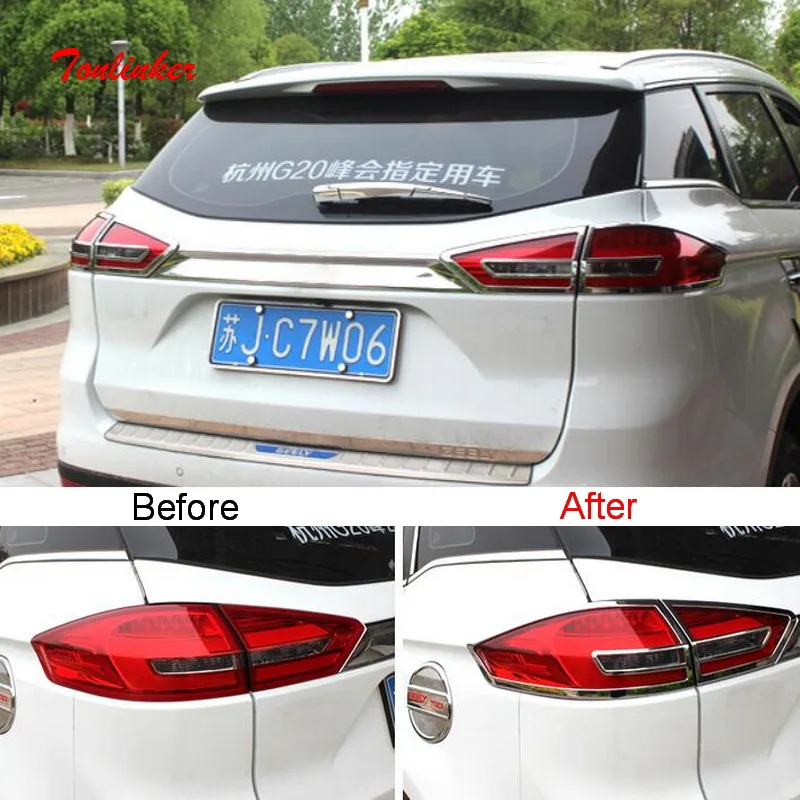 Tapa faro trasero Geely Atlas 2016-2019 - ABS cromado