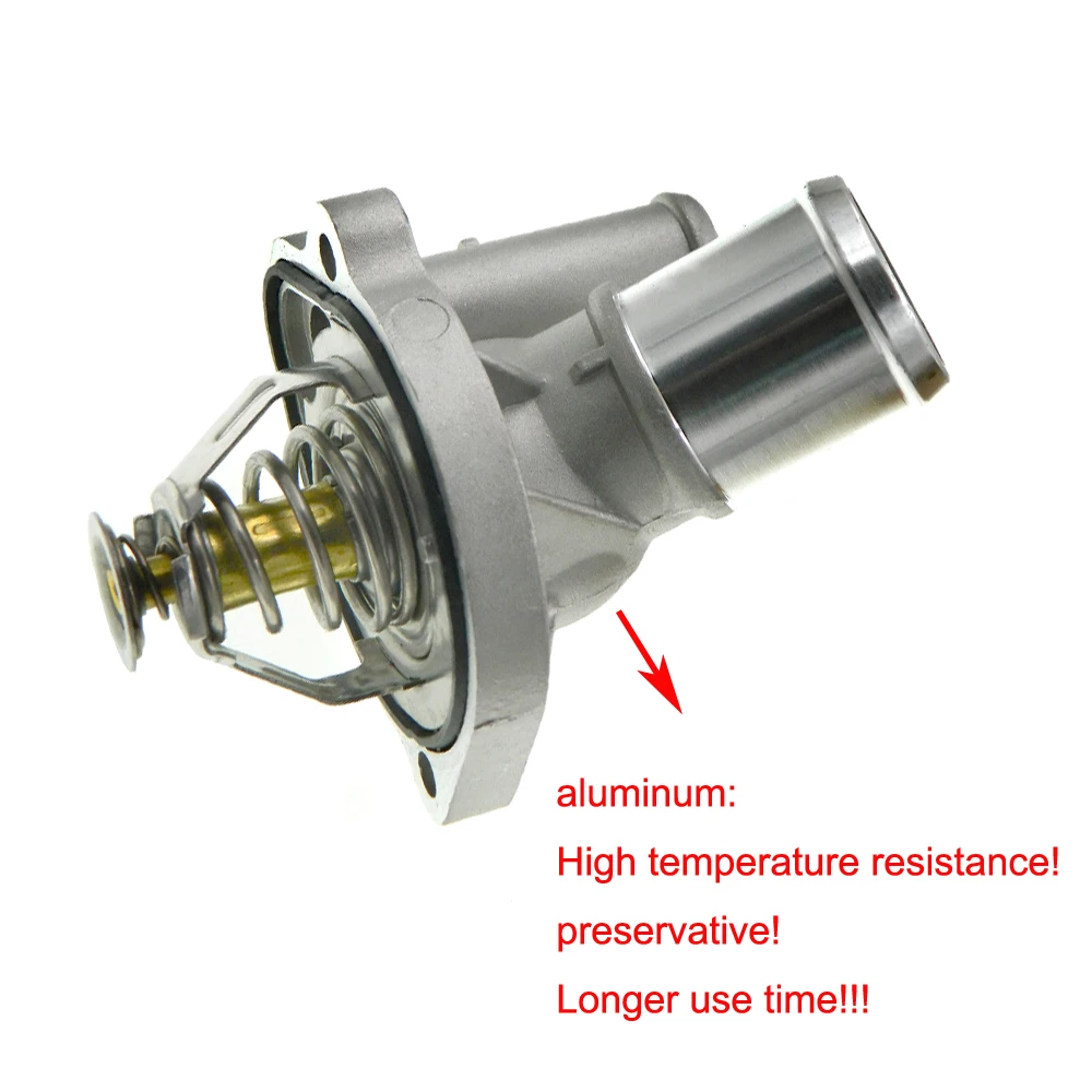 Carcasa de termostato de aluminio para vehículos Ford