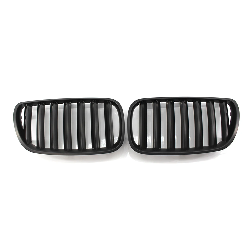 Rejilla delantera negra mate BMW E83 LCI X3 2007-2010 - imagen 2