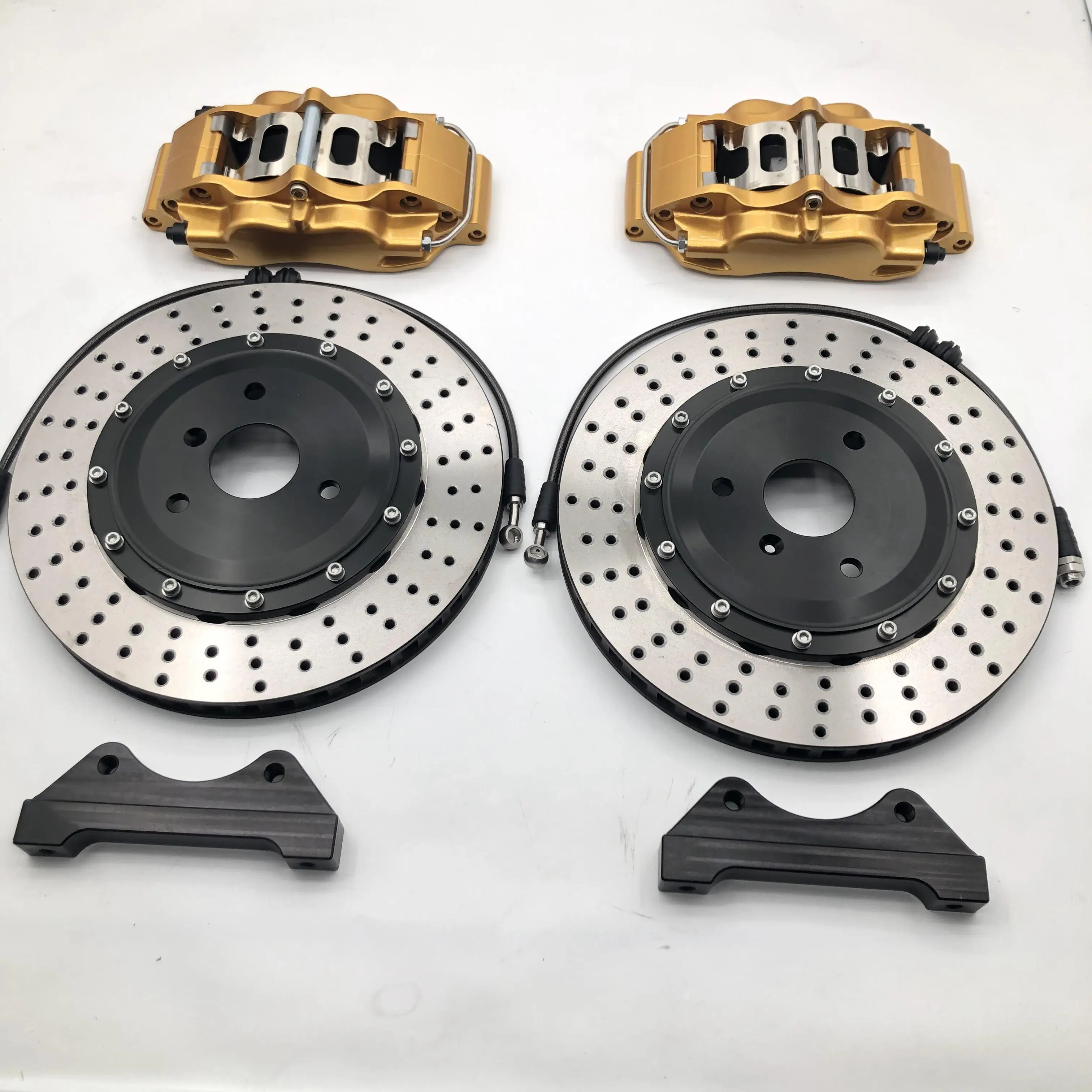 Pinza de freno frontal 4 pistones sin pastillas Renault Clio MK4 330 Turbo