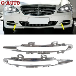 Parachoques delantero Mercedes-Benz W221 con luces diurnas