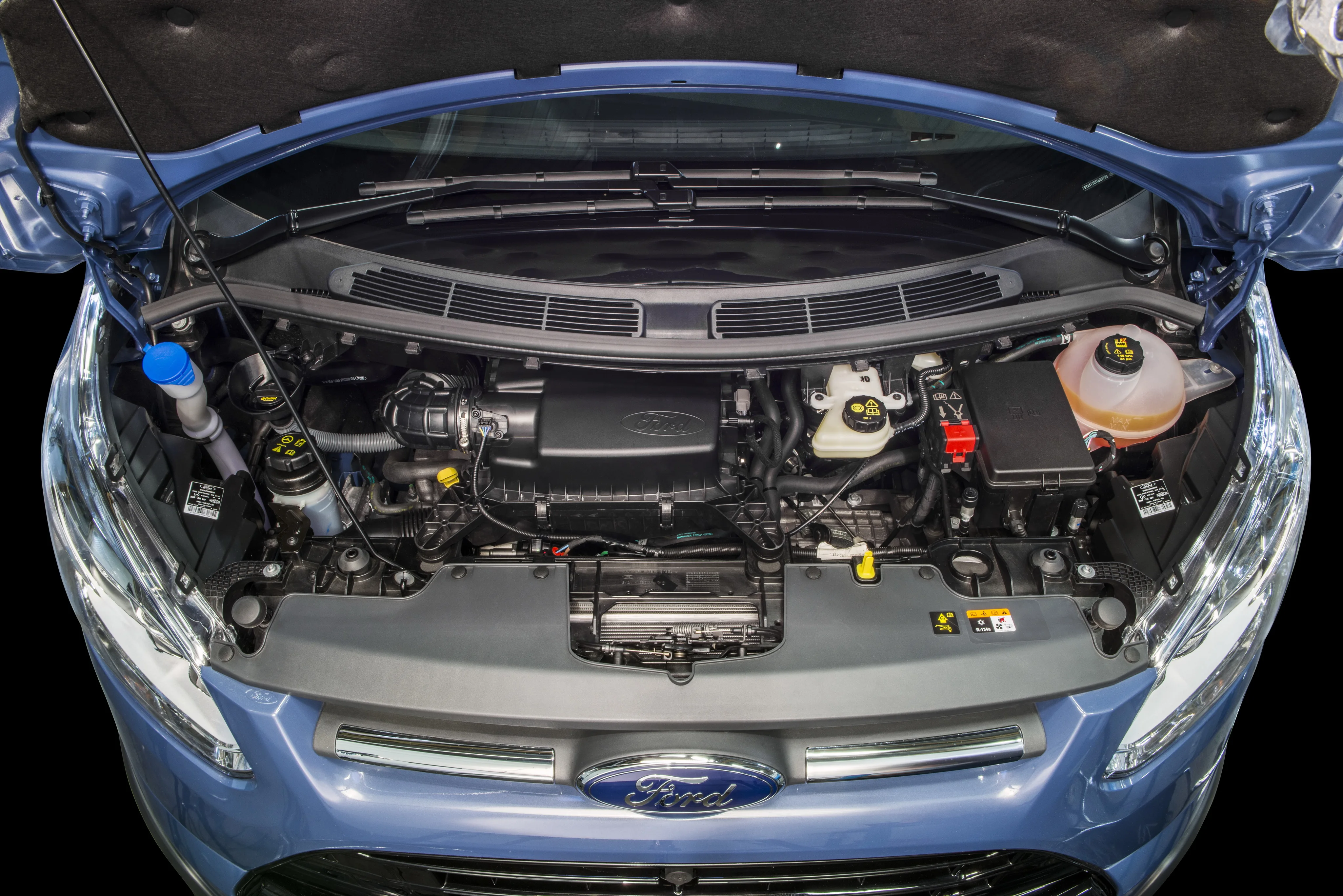 Amortiguador gas capó Ford Transit 2013-2020 – soporte elevación