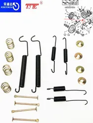 Kit muelles zapatas freno traseras 95607560 – Citroën Berlingo/C2, Peugeot
