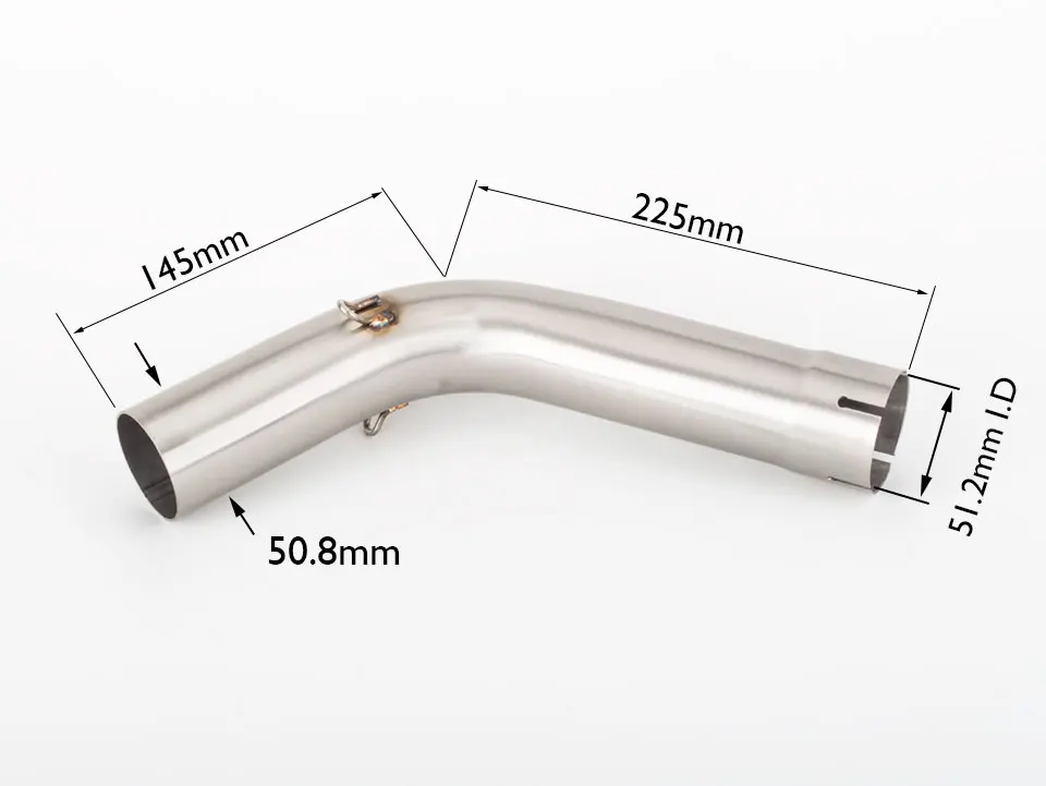 Tubo de escape intermedio para Kawasaki Versys 1000 KLZ1000 - imagen 3