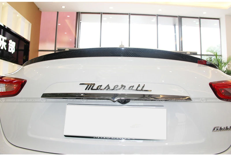 Alerón trasero fibra de carbono Wald para Maserati Ghibli 2014-2017 - imagen 4