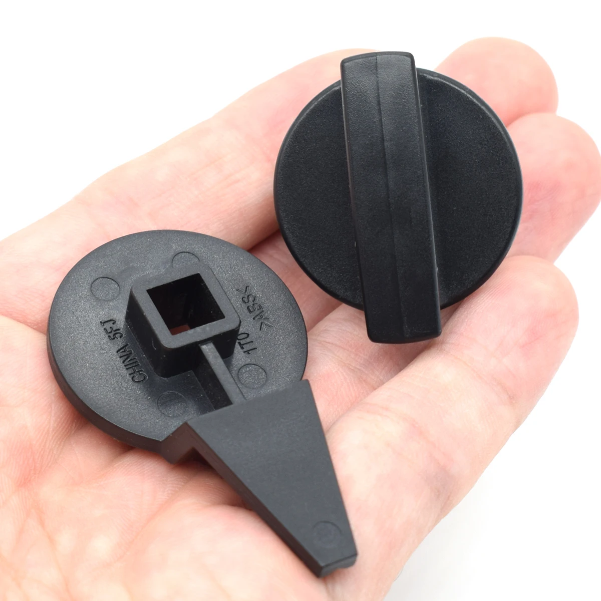 Cubierta triangular de advertencia para maletero de coche, Clip de soporte de compartimento, perilla de giro, bloqueo de montaje para VW Tiguan 5N MK1, Touran 2003-2015 - imagen 5