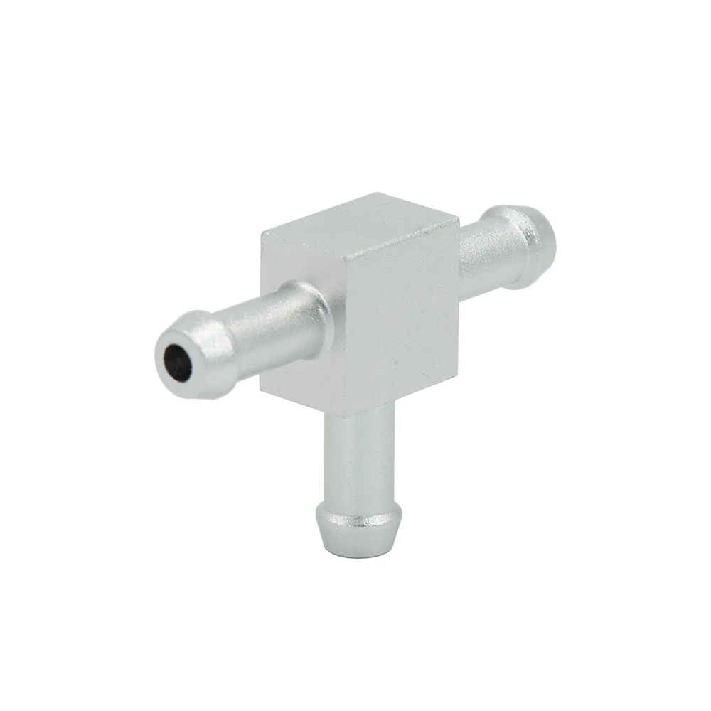 Conector en T de vacío de aluminio de 6 mm y 3 vías - imagen 3