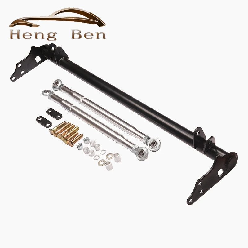 Barra de tracción delantera negra Honda Civic EF/CRX 1988-1991