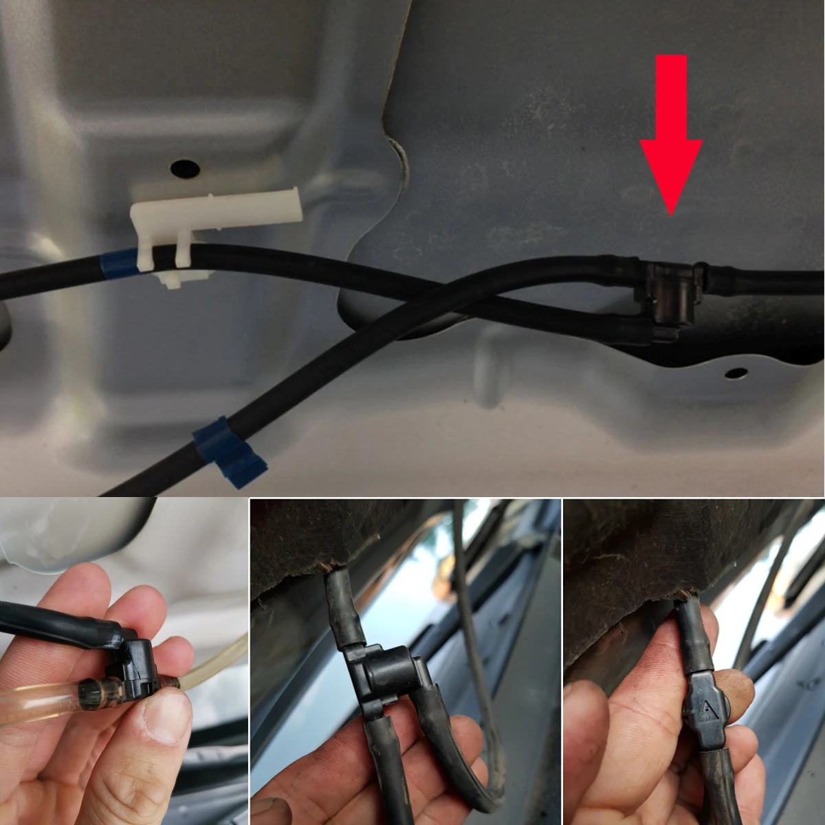 8532126020 manguera sin retorno válvula limpiaparabrisas Toyota - imagen 4
