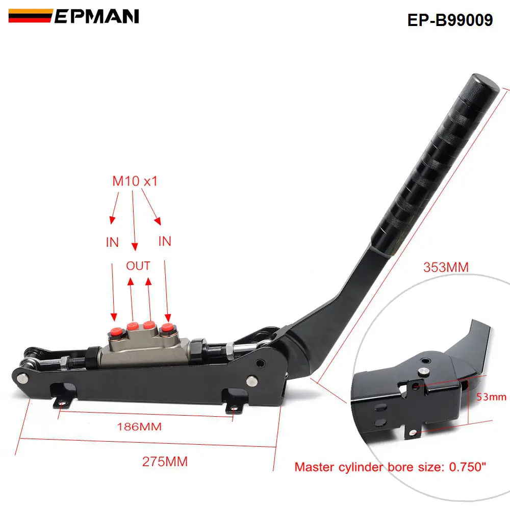 EPMAN EP-B99009 Freno de mano hidráulico universal para drift - imagen 2