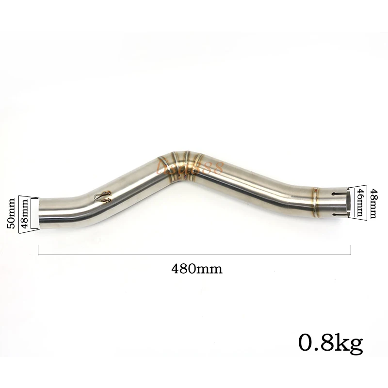 Silenciador de escape inox para Benelli 502C, TRK 502 y 502X - imagen 5