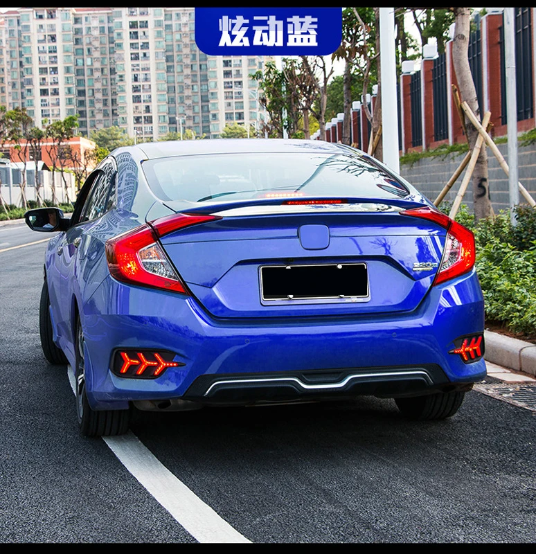 Spoiler trasero para Honda Civic 2016 - alerón sin pintar, original - imagen 3