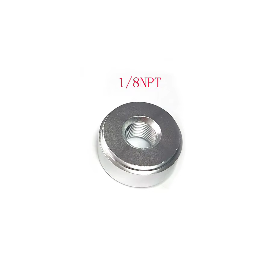 Adaptador soldable de aluminio con rosca NPT de 1/8″ - imagen 2