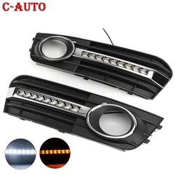 Kit faros LED antiniebla cromados Audi A4 B8 (2009-2011)