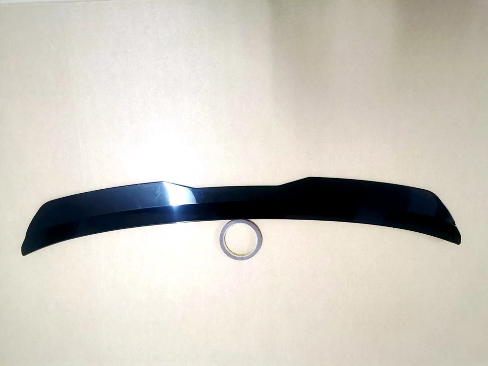 Unversival para Seat Leon 5F de 2012 a 2020 alerón Material ABS de alta calidad alerón negro brillante estilo de coche alerón ala - imagen 4