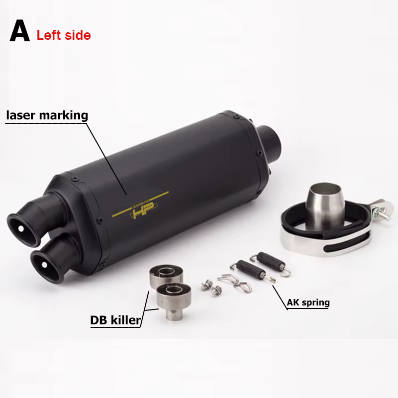 Silenciador DB Killer 51 mm – BMW G310R, R1200GS y Kawasaki Z1000 - imagen 4