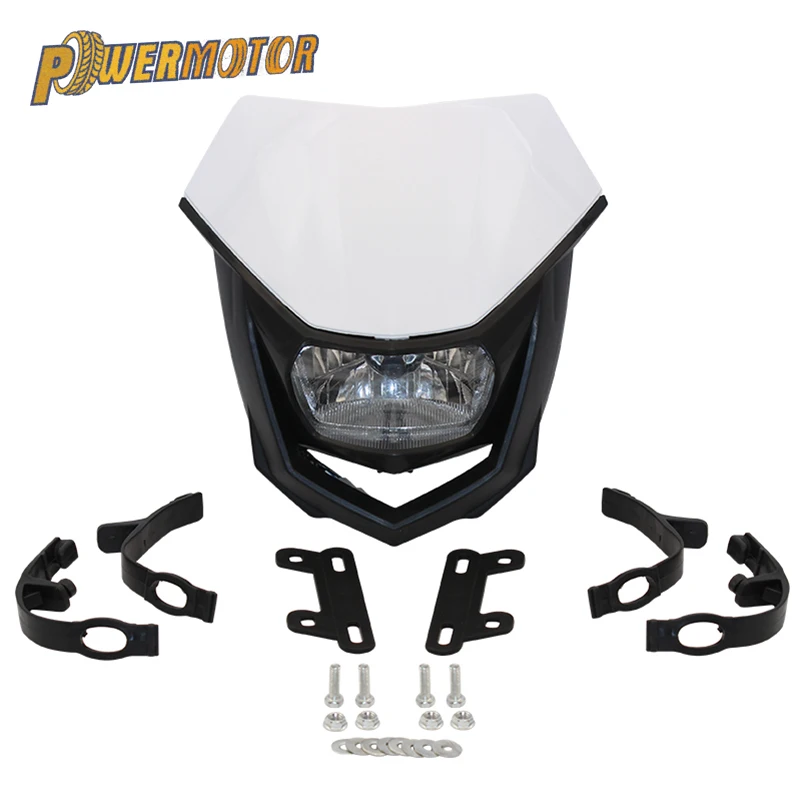 Faro enduro 35W doble haz para motos Yamaha Honda Suzuki