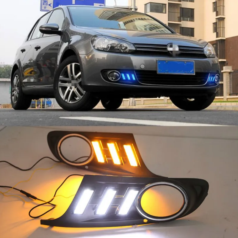 Luces LED DRL delanteras para Volkswagen Golf 6