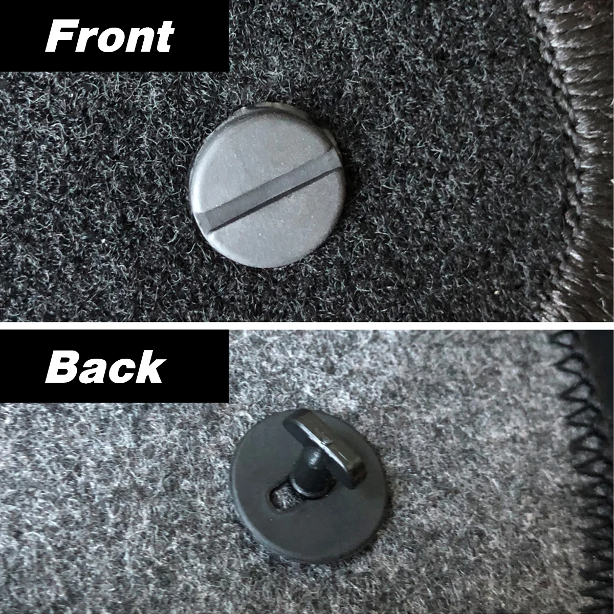 Clips de alfombrilla BMW E32, E34, E36, E46, E38 y E39 - imagen 4
