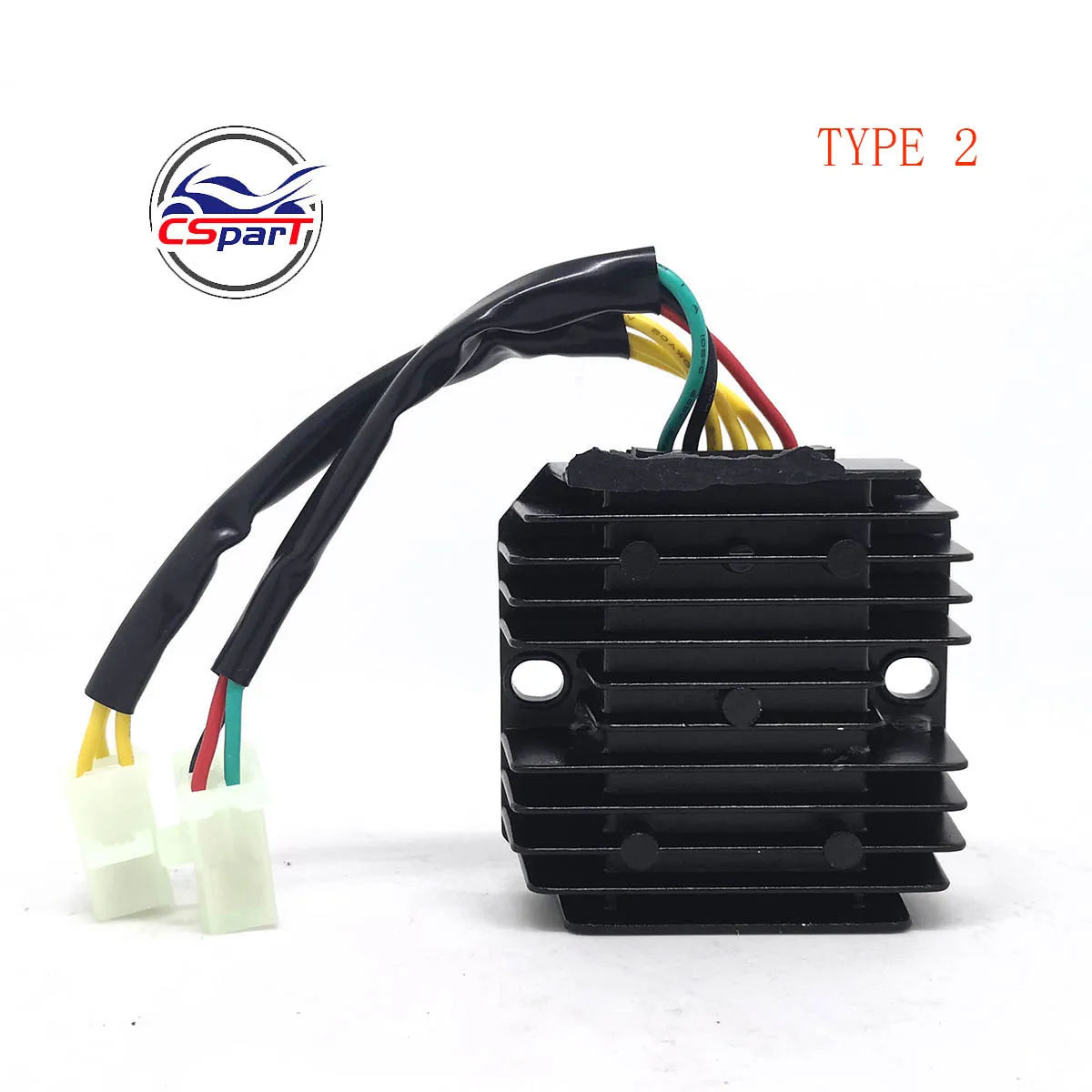 Rectificador regulador voltaje 6 cables para ATV Quad Dirt Bike - imagen 4