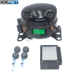 Compresor de aire acondicionado 12/24 V QDZH26D R134a para coche