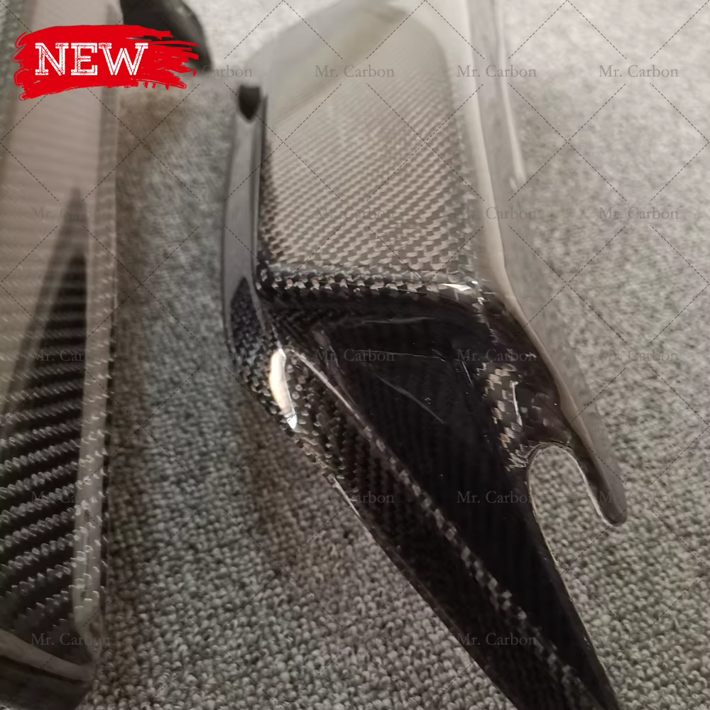 Parachoques trasero de fibra de carbono Honda Civic FK7 estilo Mugen - imagen 3