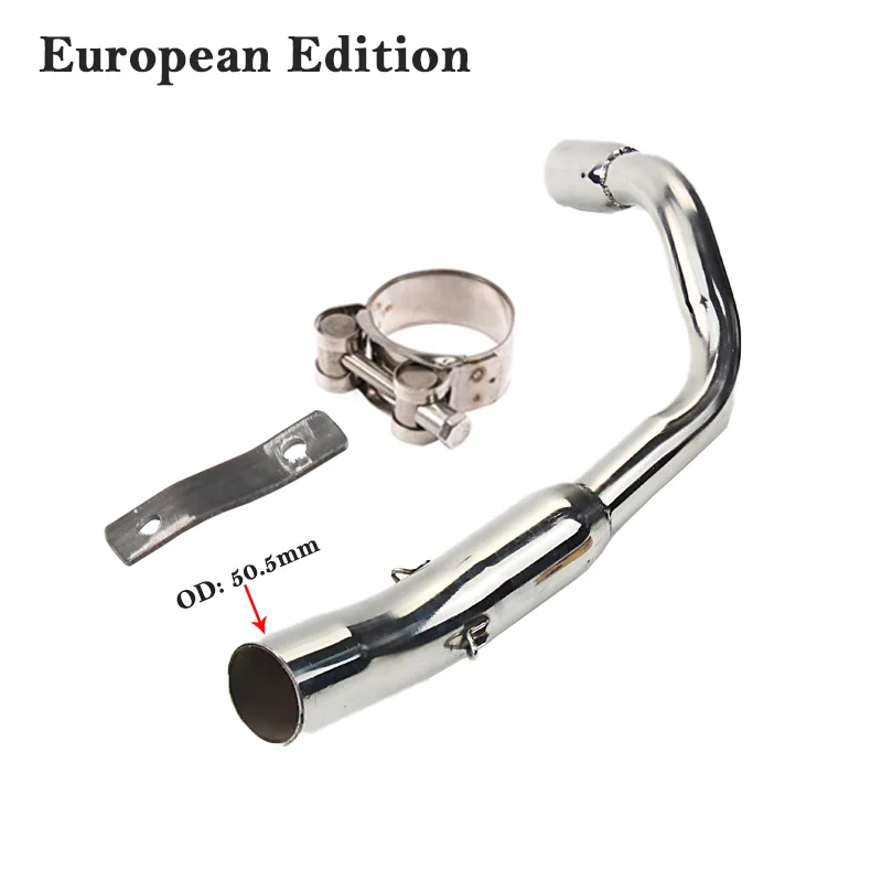 Escape tipo slip-on Honda CB600F Hornet 600 tubo enlace medio - imagen 3