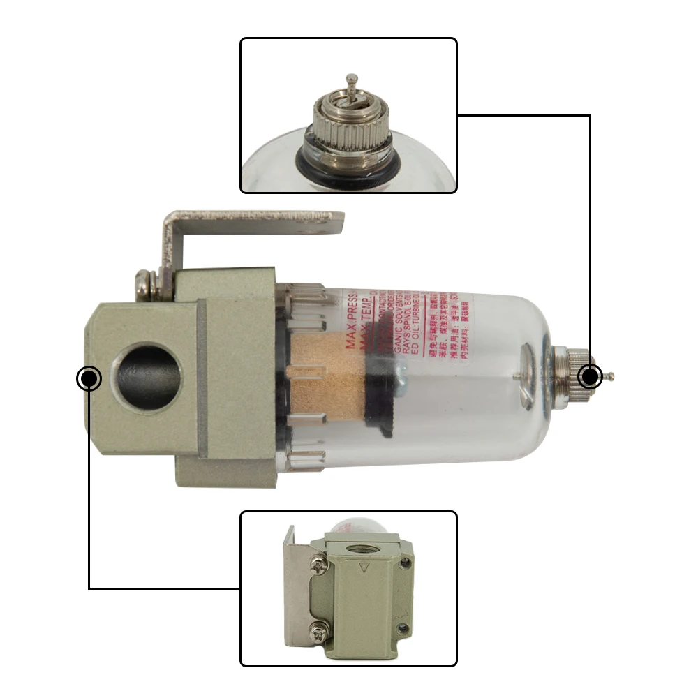 Separador de aceite 1/4 NPT para Honda Civic y Acura - imagen 2
