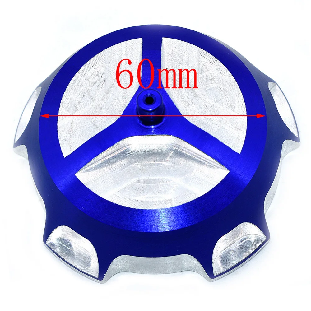 Tapa de tanque de combustible CNC de aluminio para pit bike