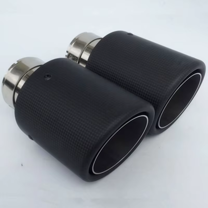 Punta escape fibra carbono 54-89mm universal – BMW Mercedes Audi VW - imagen 4