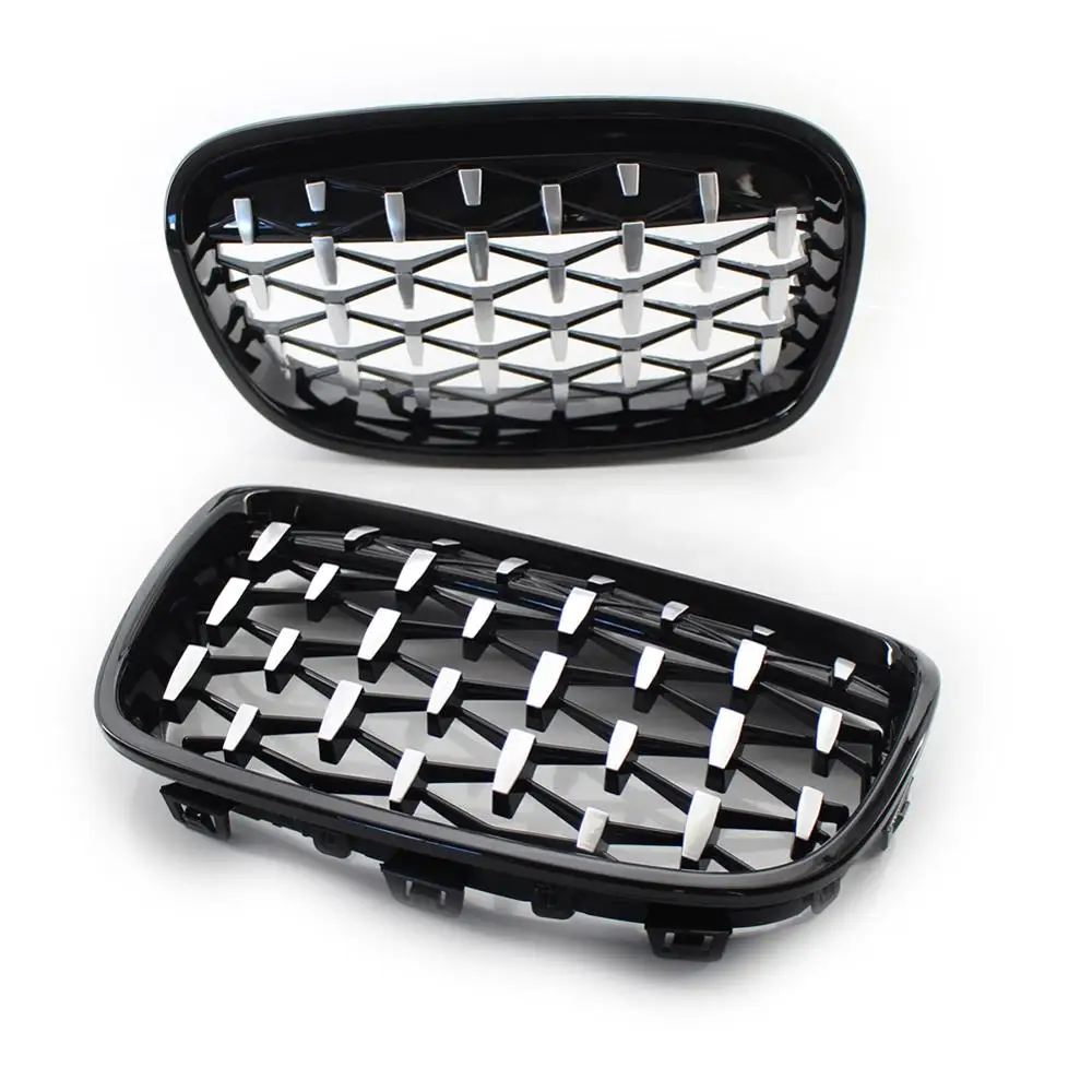 Parrilla de riñón negro cromado para BMW Serie 1 F20 F21 2011-2014 - imagen 4