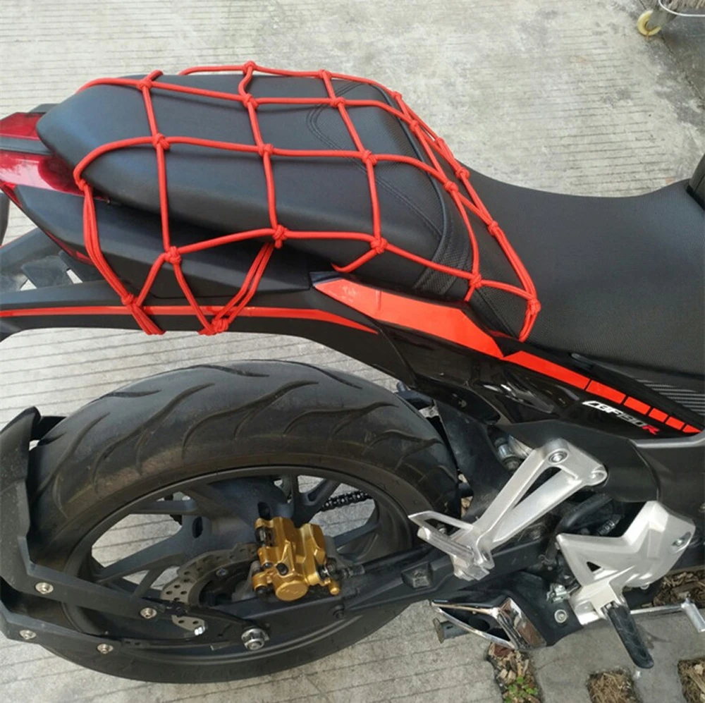 Detalle de la red de carga y sus puntos de sujeción